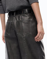 Bermudas aus Gewebe mit Vintage-Effekt - | Pinko