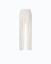 Trousers with pressed crease detail - | Pinko