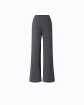 Fully rhinestoned fleece trousers - | Pinko
