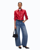 Balloon-fit jeans - | Pinko