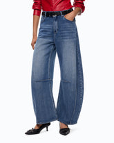 Balloon-fit jeans - | Pinko