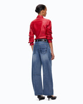 Balloon-fit jeans - | Pinko