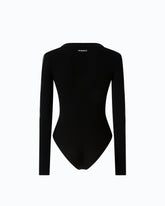 Bodysuit with sheer details - | Pinko