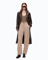 Trousers with belt - | Pinko