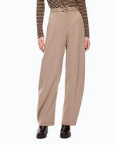 Trousers with belt - | Pinko