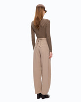 Trousers with belt - | Pinko