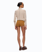 Wool and cashmere turtleneck sweater - Grey | Pinko