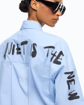 Quiet Is The New Punk cotton shirt - | Pinko