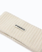 Hair band with PINKO logo lettering - | Pinko