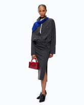 Full Milano knit pencil skirt - | Pinko