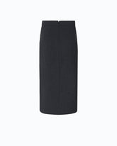 Full Milano knit pencil skirt - | Pinko