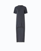 Wool-blend dress with longer back - | Pinko