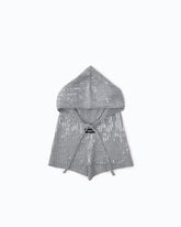 Balaclava with drawstring and sequins - | Pinko