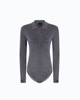 Merino wool bodysuit - | Pinko