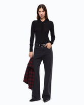 Body-Pullover aus Merinowolle - | Pinko