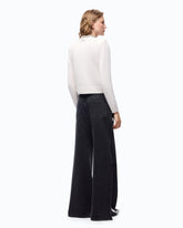 Cardigan mit Schmuckkragen - Weiß | Pinko