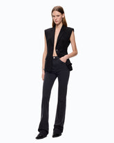 Flared stretch denim jeans - | Pinko