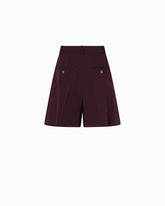 Flared tailored shorts - | Pinko