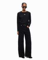 Sweater with Love Birds logo - | Pinko