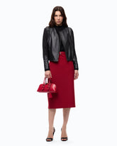 Hybrid biker jacket - | Pinko