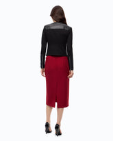 Hybrid biker jacket - | Pinko