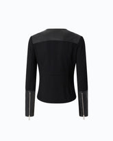Hybrid biker jacket - | Pinko