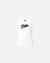 Tanktop mit PINKO-Stickerei und Strasssteinen - | Pinko