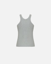 Vest top with pendant buckle - Grey | Pinko