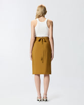 Vest top with pendant buckle - White | Pinko