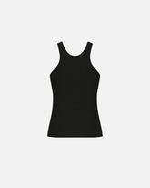 Vest top with pendant buckle - Black | Pinko