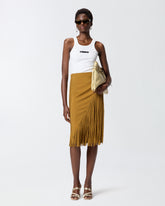 Tanktop im Rippstrick mit PINKO-Logo in 3D - | Pinko