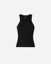 Tanktop im Rippstrick mit PINKO-Logo - | Pinko
