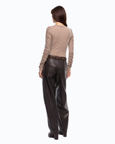 Pullover mit gerafften Ärmeln - | Pinko