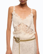 Lace lingerie top - | Pinko