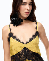 Lace lingerie top - | Pinko