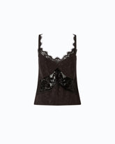 Lace lingerie top - | Pinko