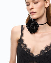 Lace lingerie top - | Pinko