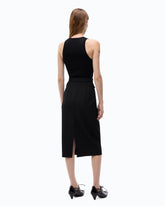 Geripptes Top mit transparentem Logo Love Birds - | Pinko