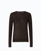 Lightweight wool and cashmere sweater - | Pinko