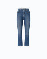 Slim-fit cropped jeans - | Pinko