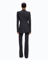 Slim-fit double-breasted jacket - | Pinko