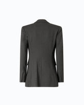 Slim-fit double-breasted jacket - | Pinko