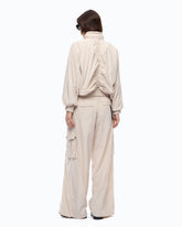 Oversized blouson jacket with drawstring - | Pinko