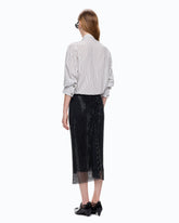Gestreiftes Hemd mit Krawatte - | Pinko