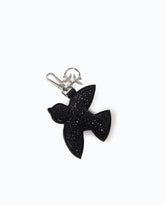 Keyring charm with bird and rhinestones - | Pinko