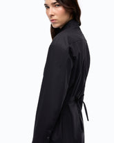 Slim-fit shirt with drawstring - | Pinko