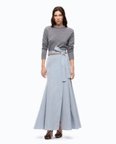 Long taffeta mermaid skirt - | Pinko