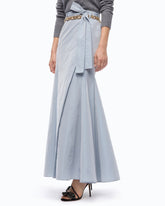 Long taffeta mermaid skirt - | Pinko