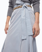 Long taffeta mermaid skirt - | Pinko