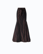 Long taffeta mermaid skirt - | Pinko